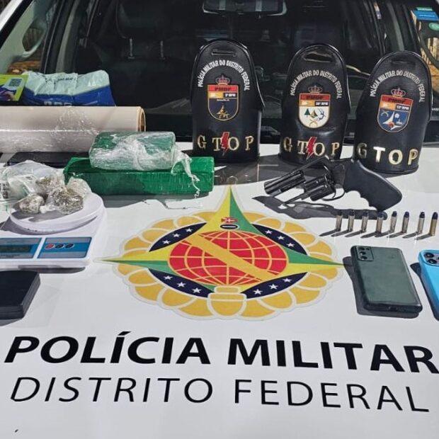 pmdf apreende arma de fogo