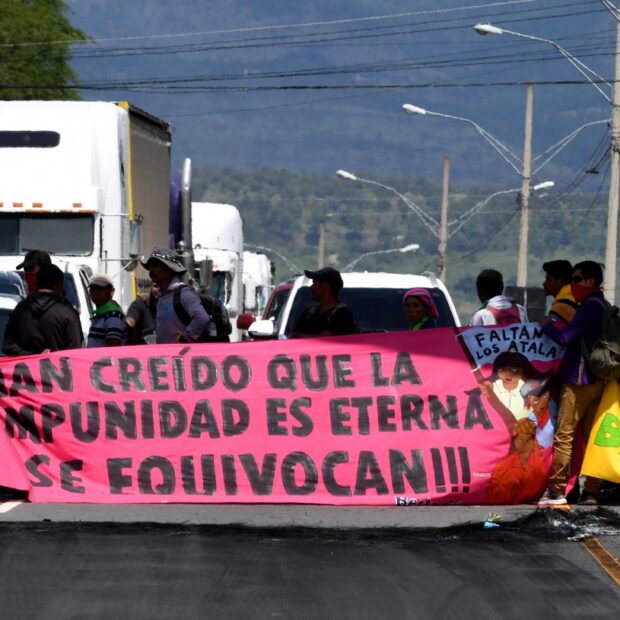 honduras environment justice blockade
