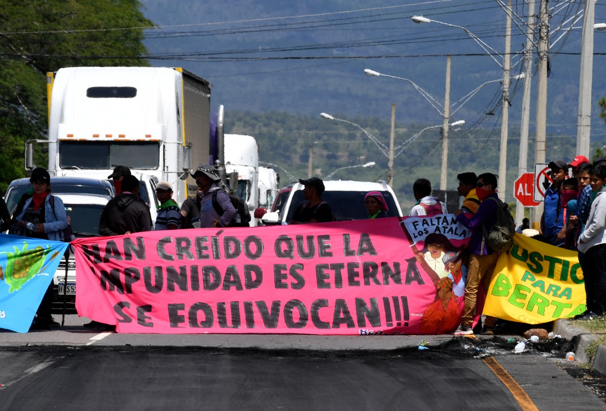 honduras environment justice blockade