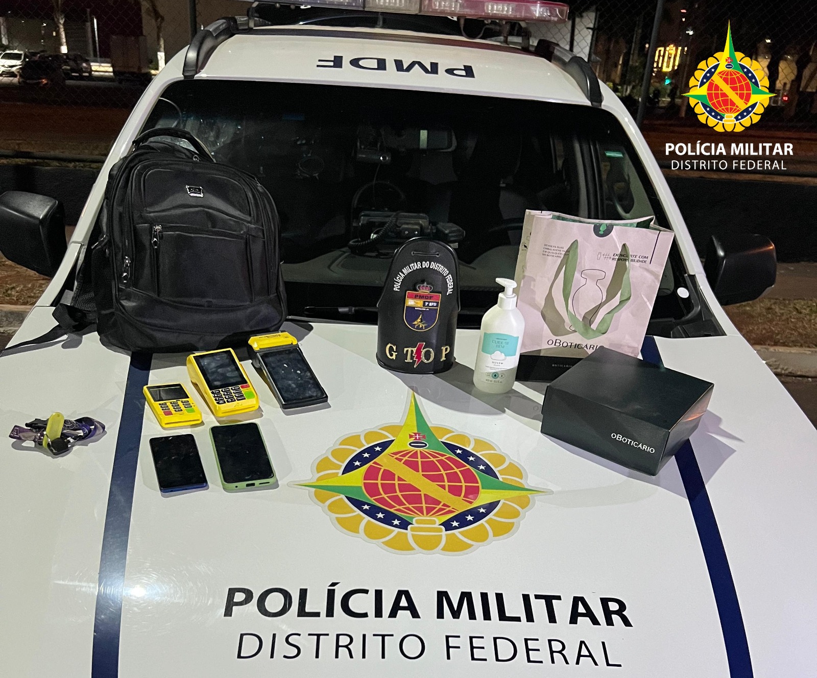 pmdf prende golpista