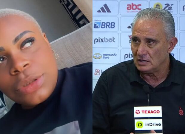 jojo todynho e tite tecnico do flamengo widelg