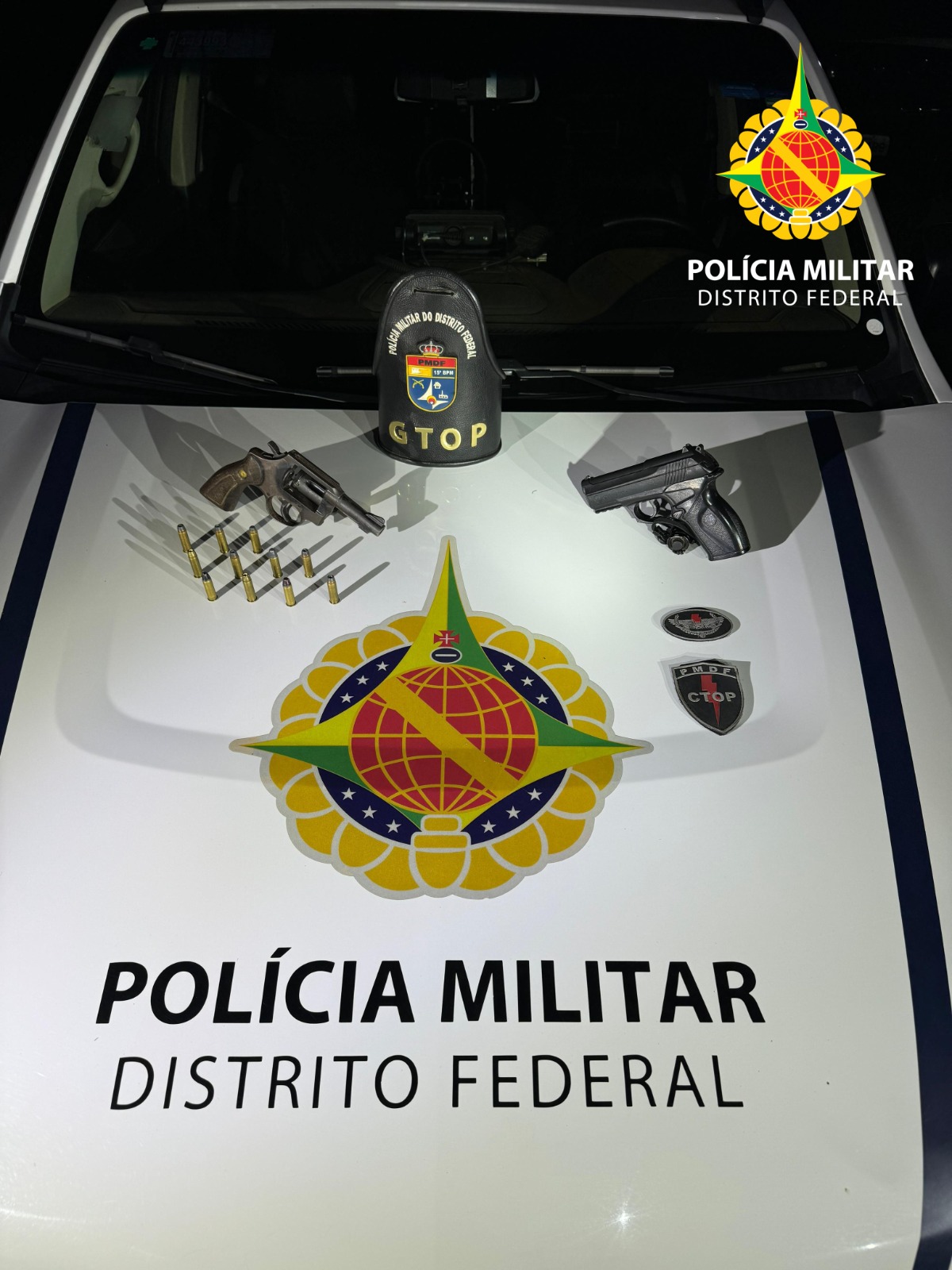 apreensão de arma