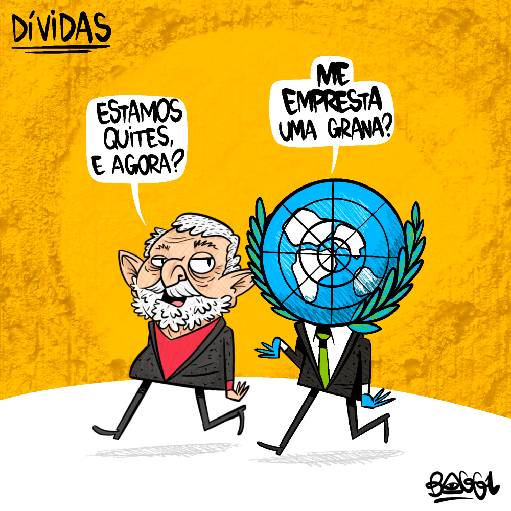 charge lula onu dívidas grana