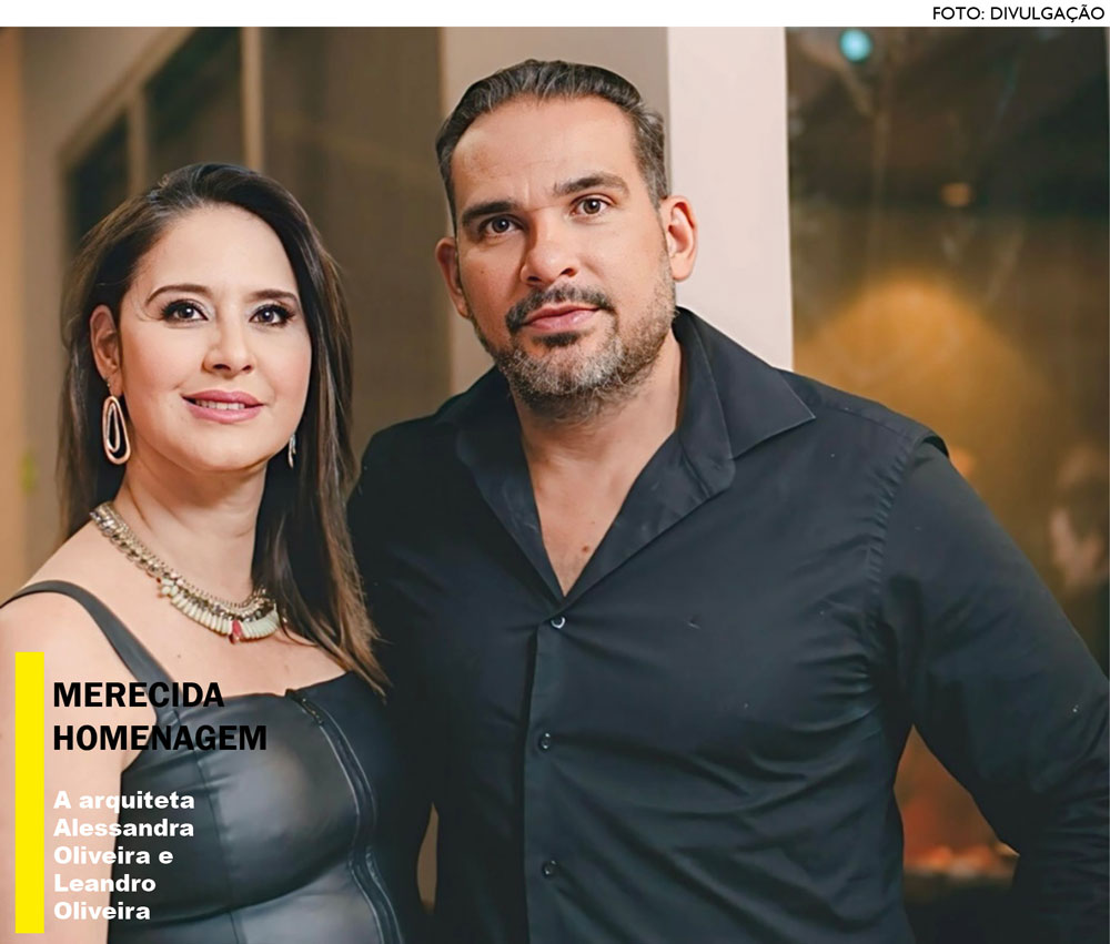 a arquiteta alessandra oliveira e leandro oliveira