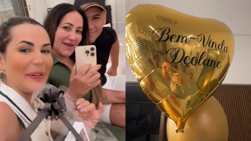 deolane ganha festa widelg