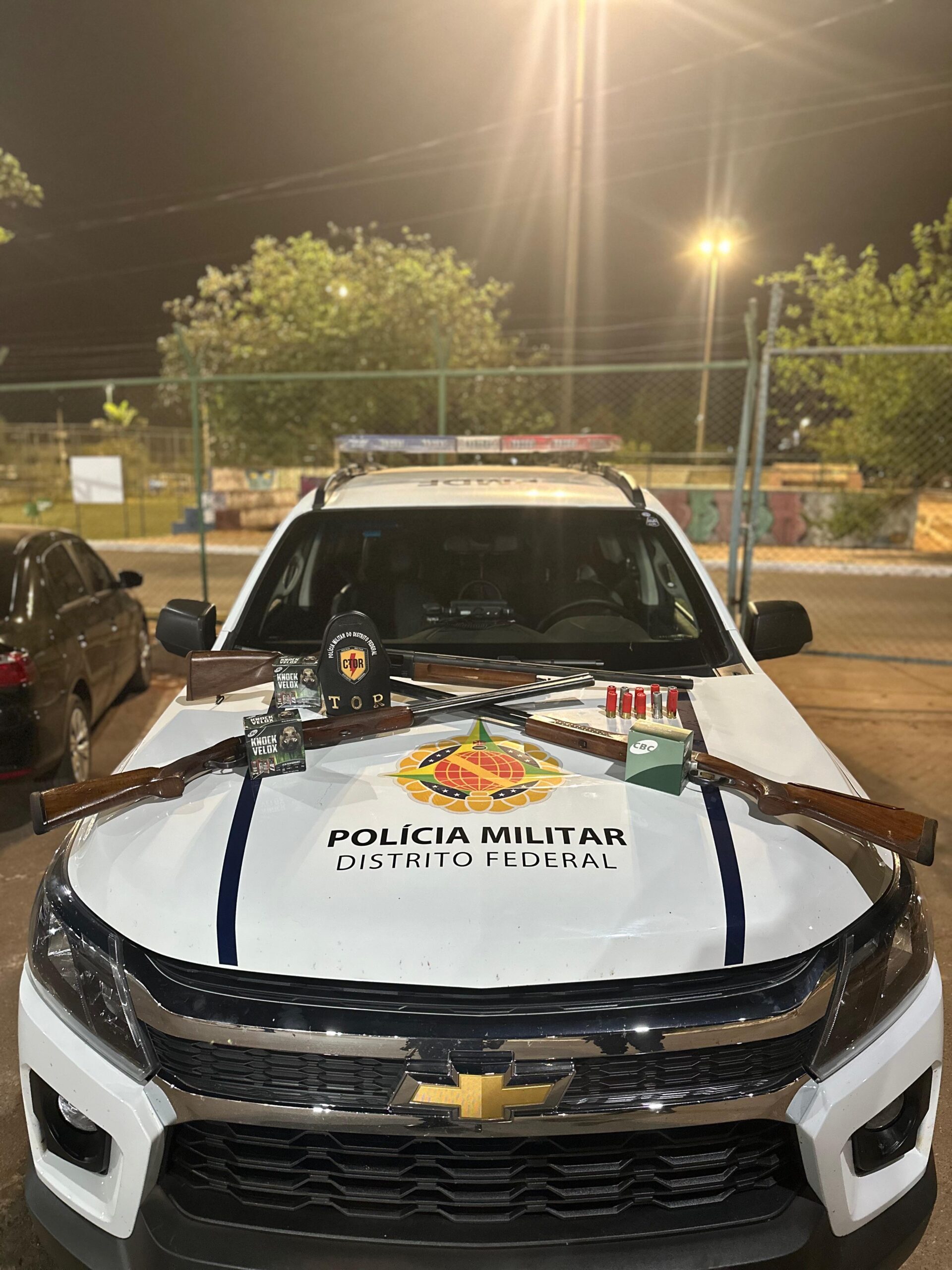 apreensão de arma de fogo