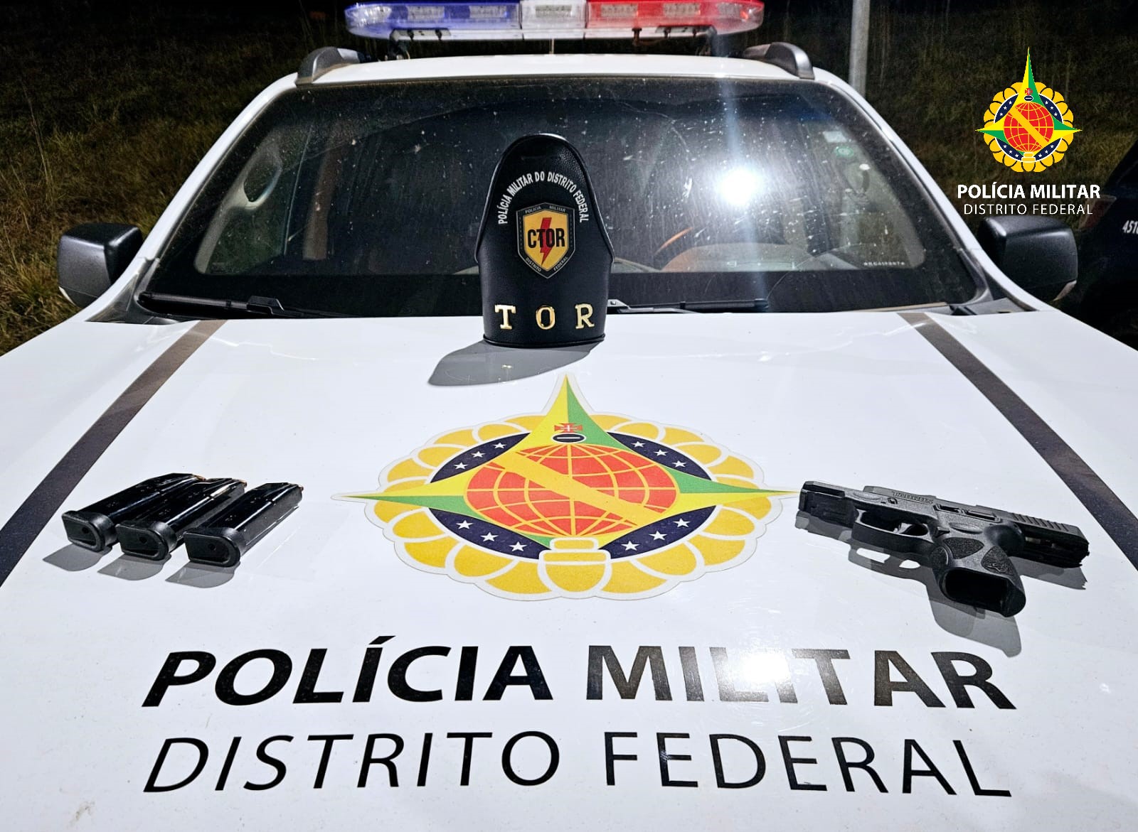 apreensão de arma de fogo