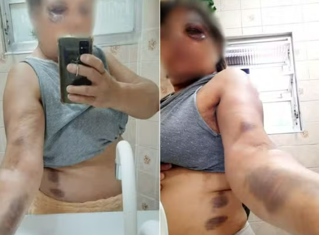 professora agredida por aluno