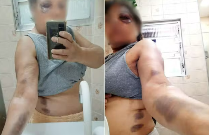 professora agredida por aluno