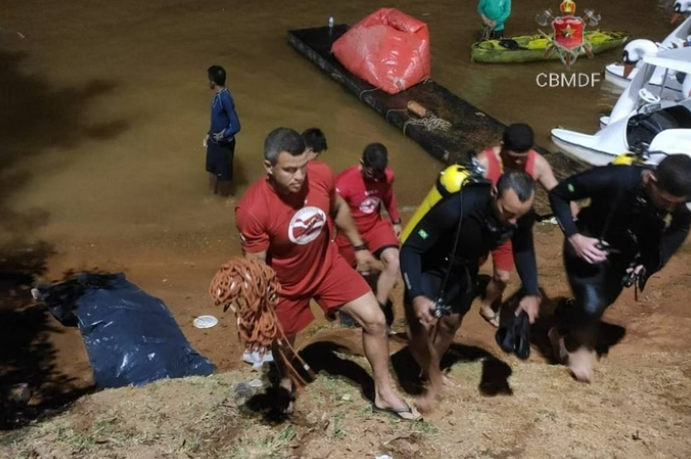 corpo encontrado no lago paranoá