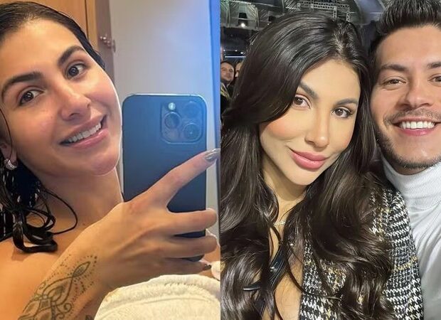 namorada de arthur aguiar rebate ataque widelg