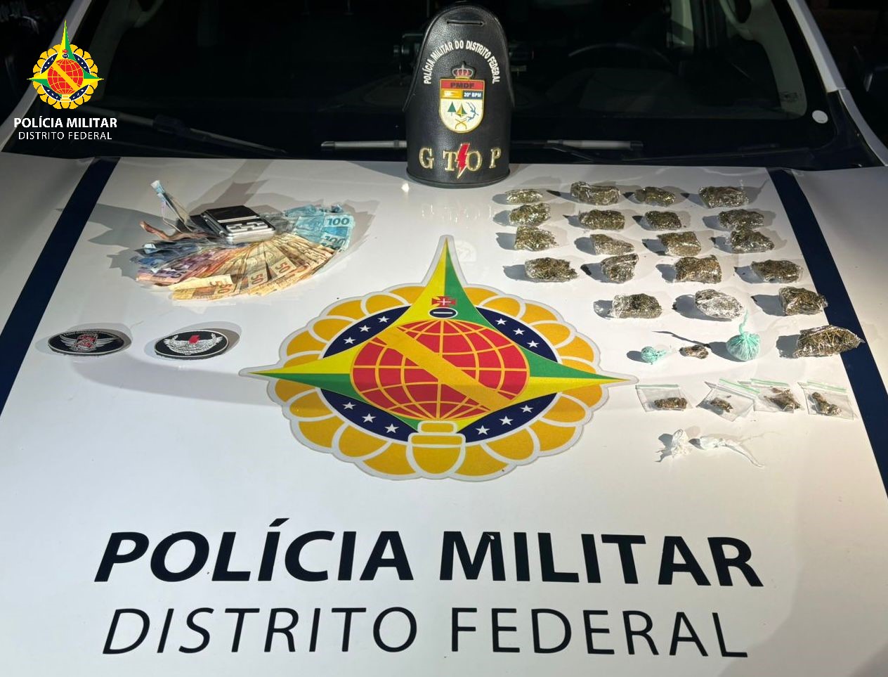 apreensão de drogas