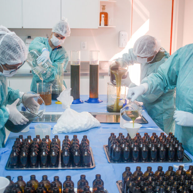 as duas farmacias vivas da ses df superam a marca de 2 mil produtos entregues em media a cada mes. foto ualisson noronha agencia saude df