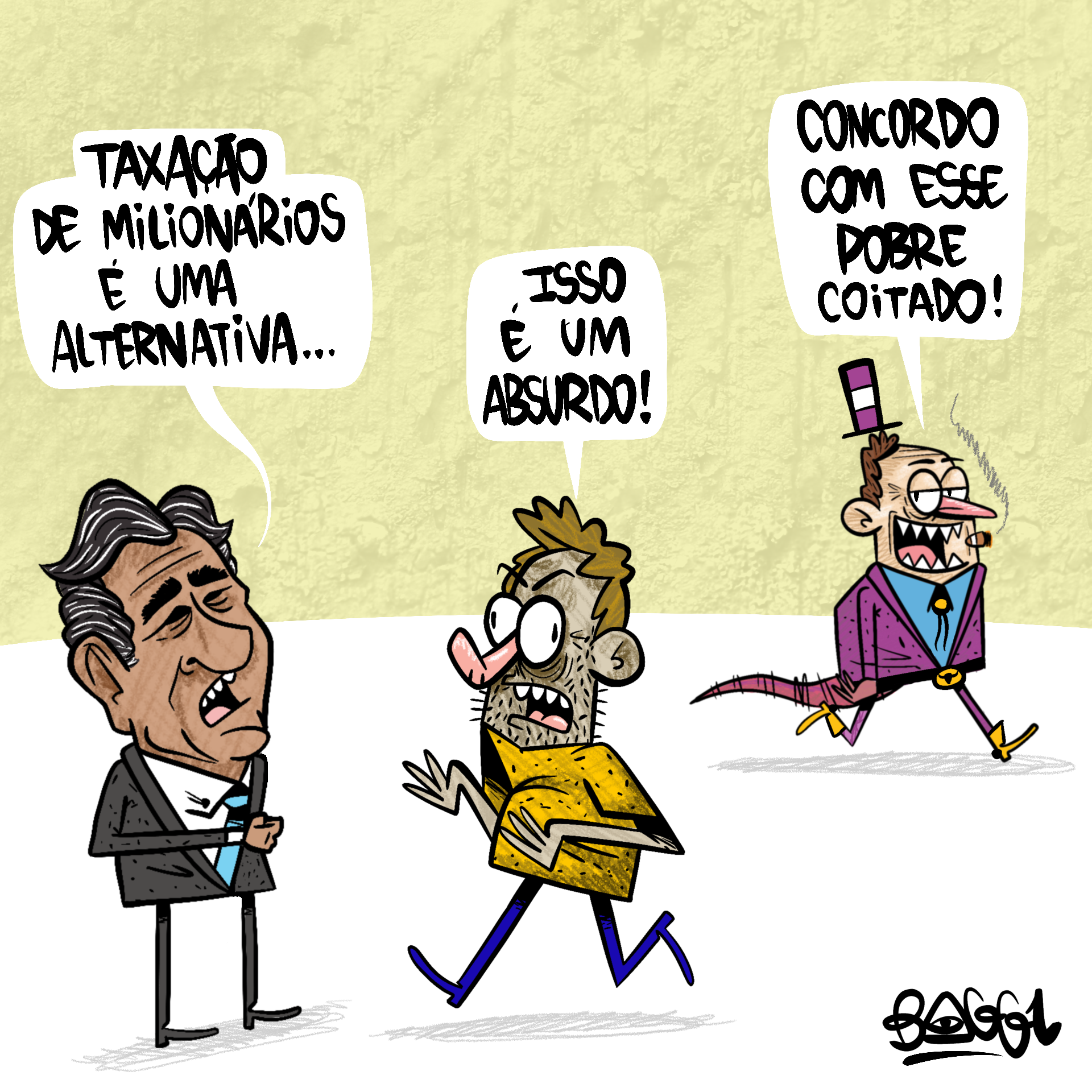 charge taxação milionários