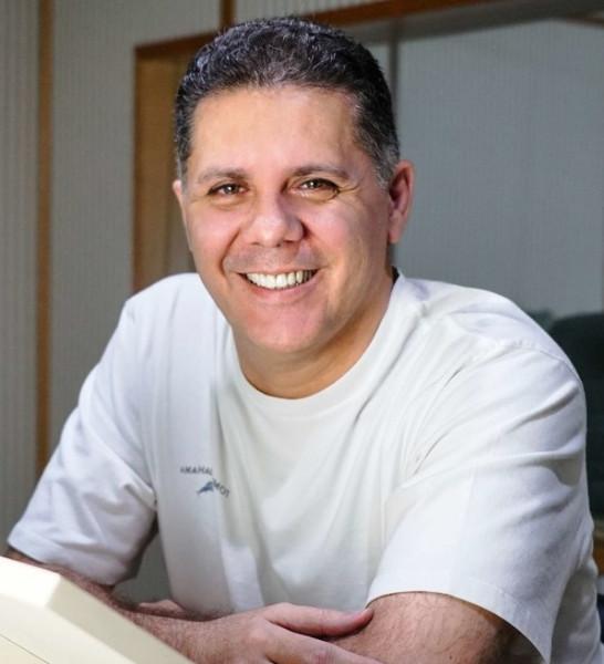 Dublador Wendel Bezerra (Goku e Bob Esponja)/ Arquivo Pessoal