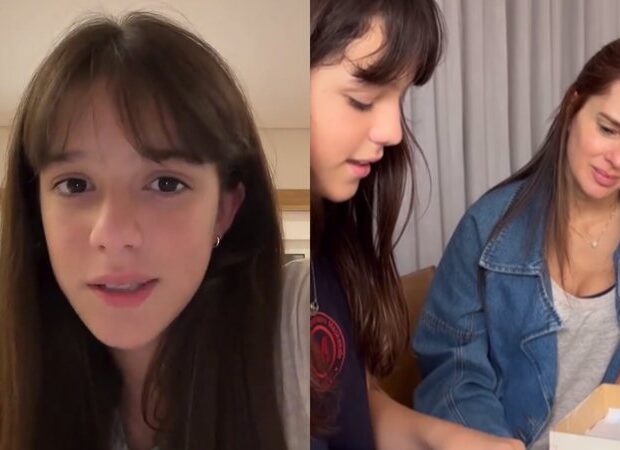 filha de rodrigo faro emociona em pedido para o dia das criancas widelg