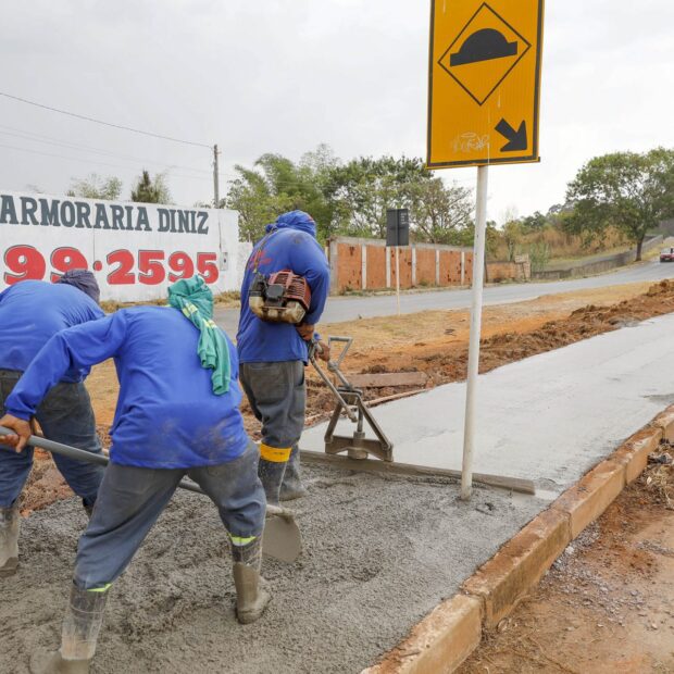 pavimentação e novas calçadas no setor placa da mercedes