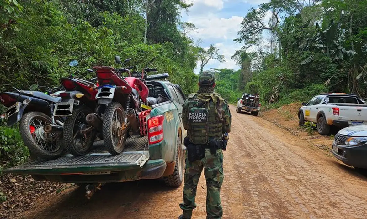 pf incra ibama e pm combatem invasao de terras publicas