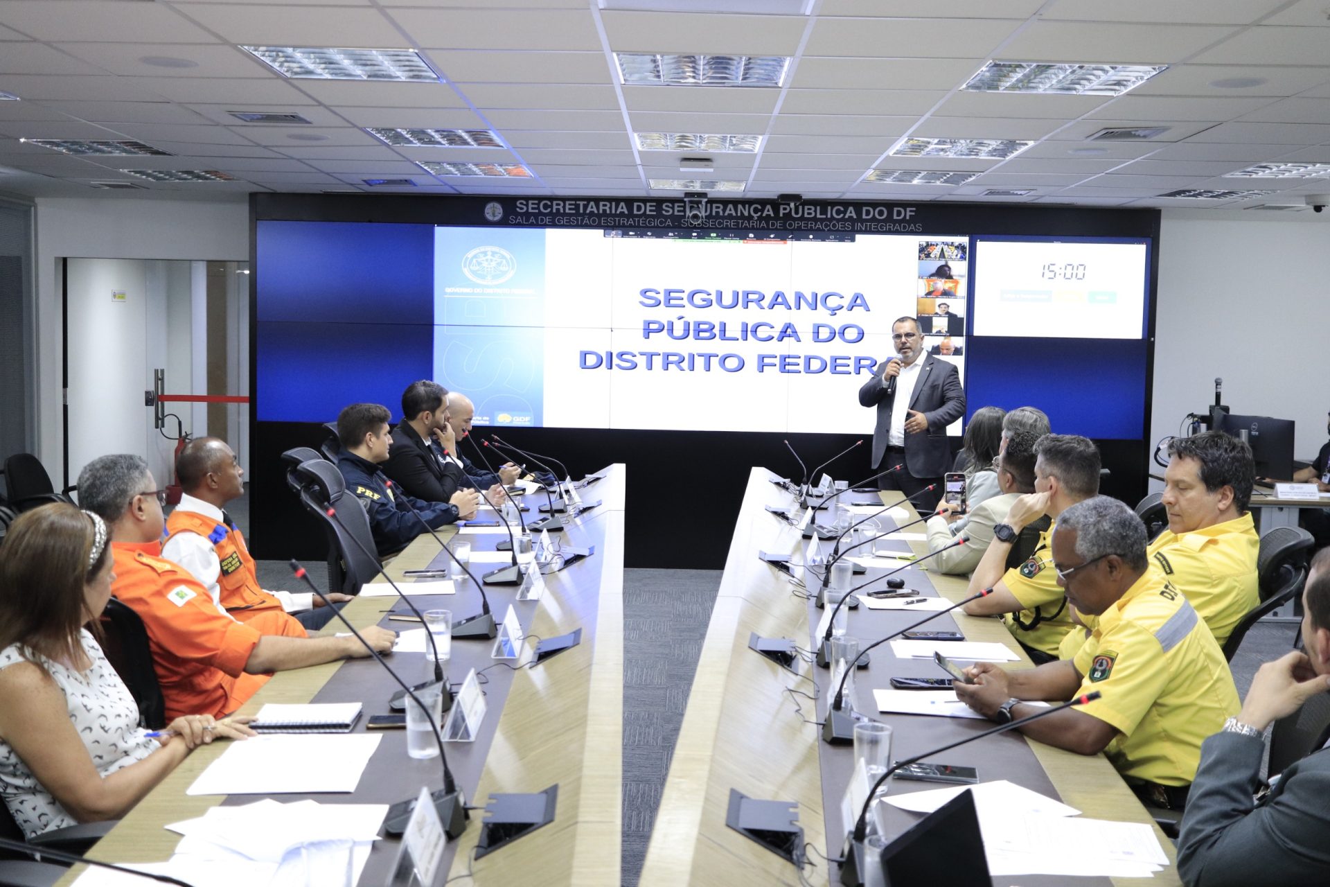 começa processo eleitoral para o conselho distrital de segurança pública