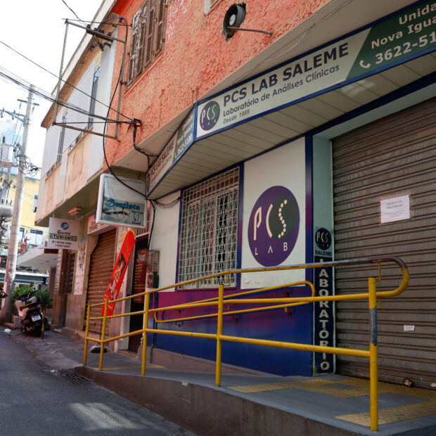 sede do laboratório pcs lab saleme em nova iguaçu