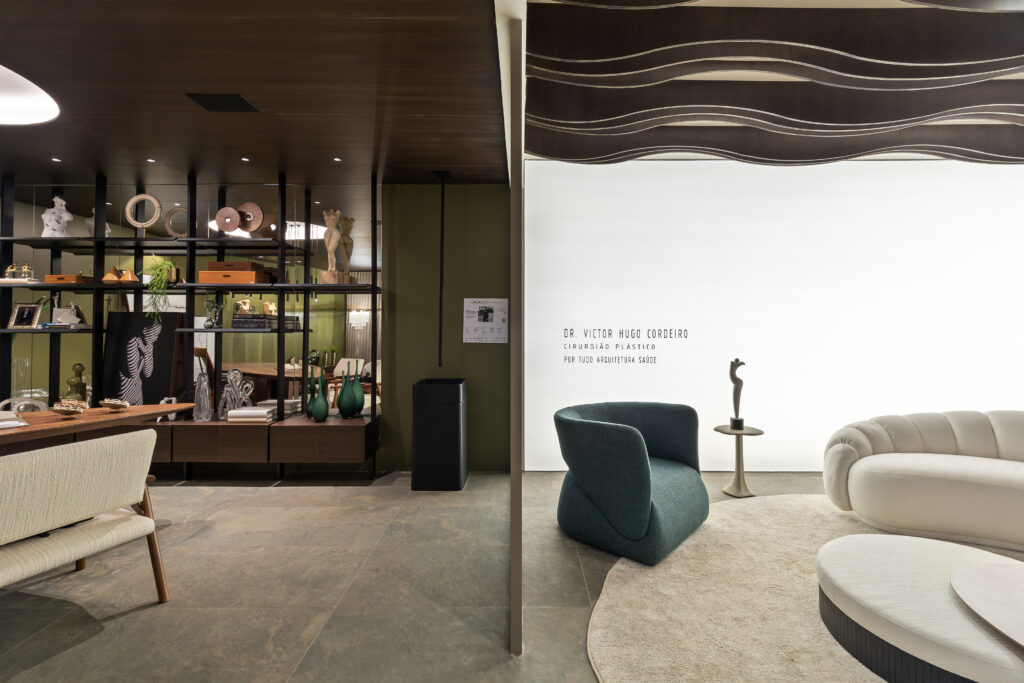 Consultório de Cirurgia Plástica. CASACOR Brasília 2024. Crédito: Everton Lopes