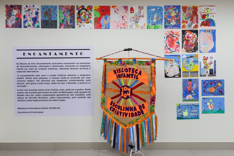 biblioteca infantil da 104304 sul expoe trabalhos de alunos foto 2 768x512