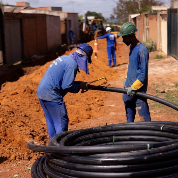 programa Água legal chega a três bairros do sol nascente