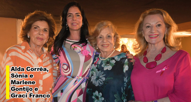 alda corrêa, sônia e marlene gontijo e graci franco