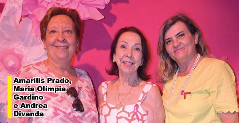amarilis prado, maria olímpia gardino e andrea divanda