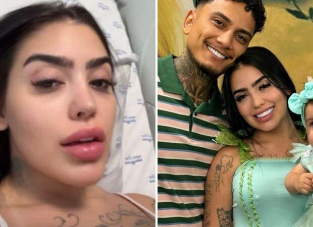 mc mirella se revolta com comentarios sobre aparencia da filha criticam um anjo widelg