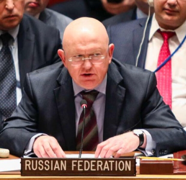 o representante permanente da russia na onu vasili nebenzia