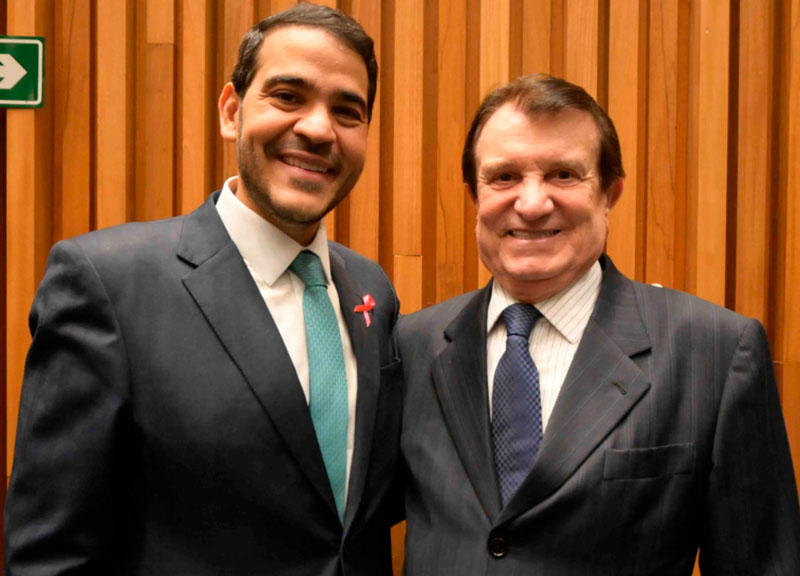 o advogado geral da união, jorge messias e o advogado estenio campelo