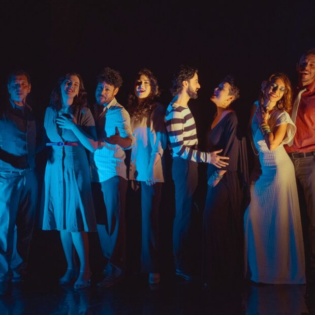 Espetáculo Vinicius, da Infiltrados Teatro de Ocupação. Crédito: Divulgação