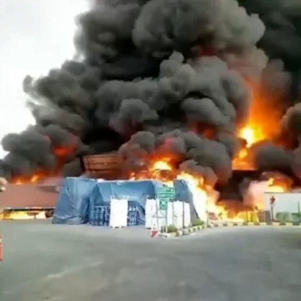incendio fabrica oleo