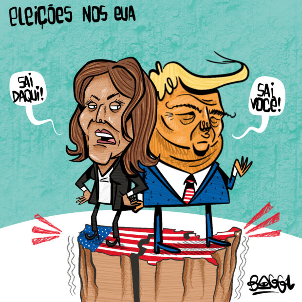 charge kamala trump eleições