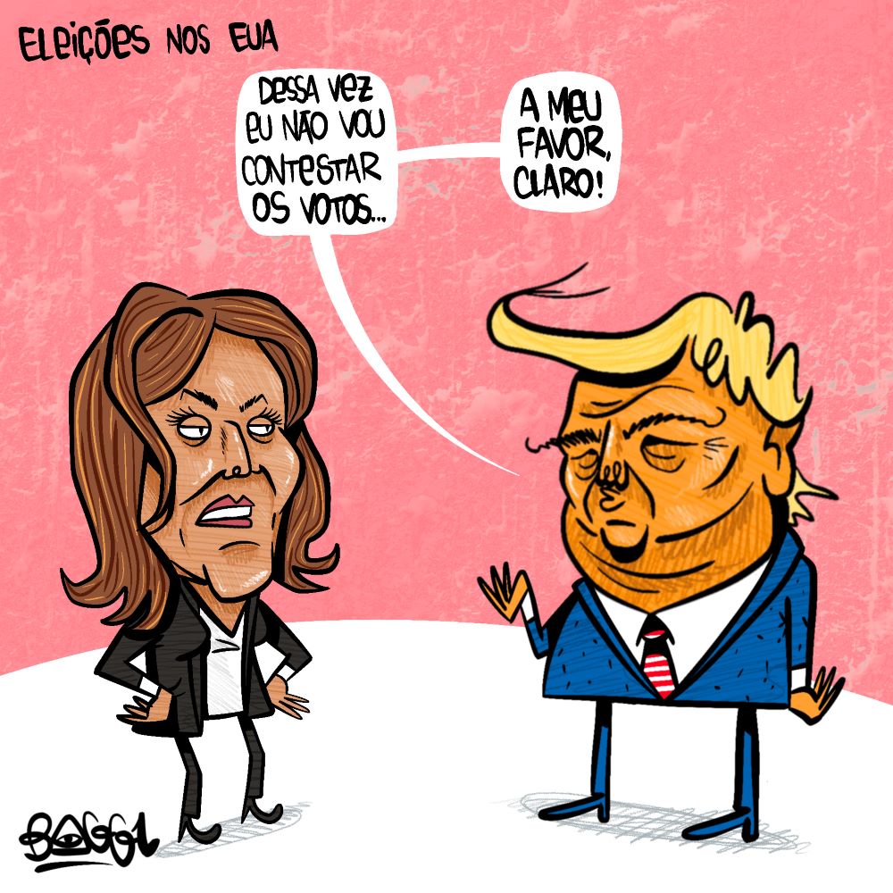 charge kamala trump eleições votos