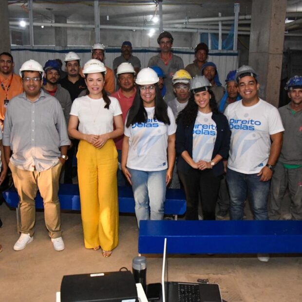 ‘conversa com eles’ debate violência doméstica com trabalhadores da construção civil de samambaia