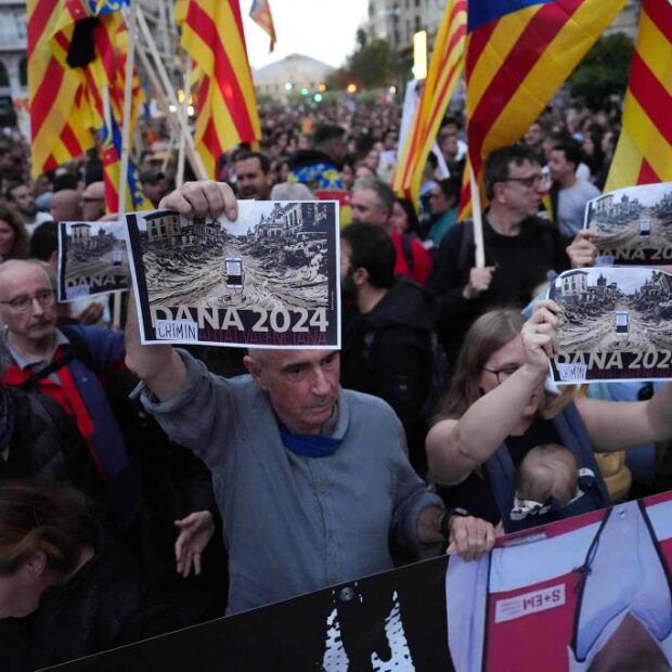 manfestantes espanha