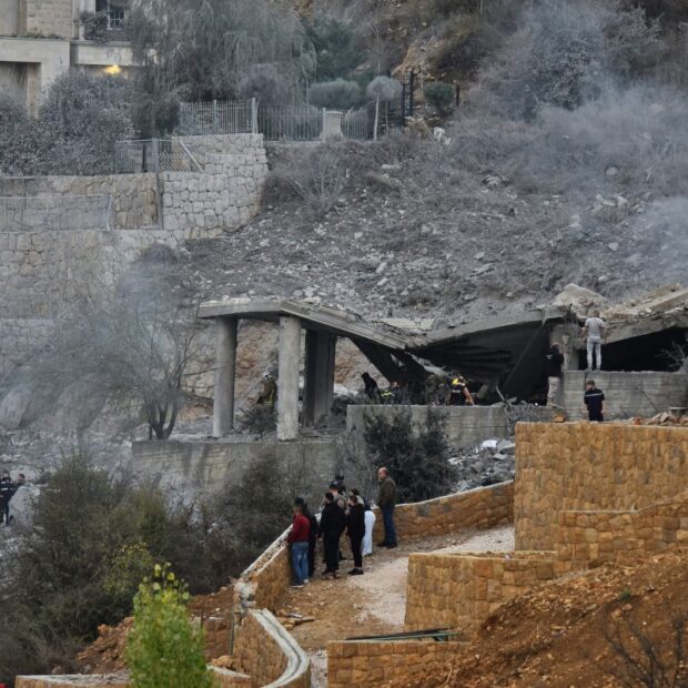 lebanon israel palestinian conflict strike