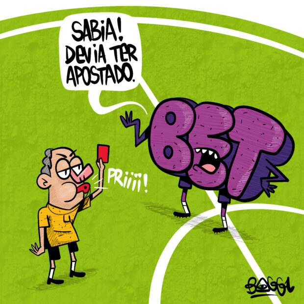 charge bet cartão vermelho