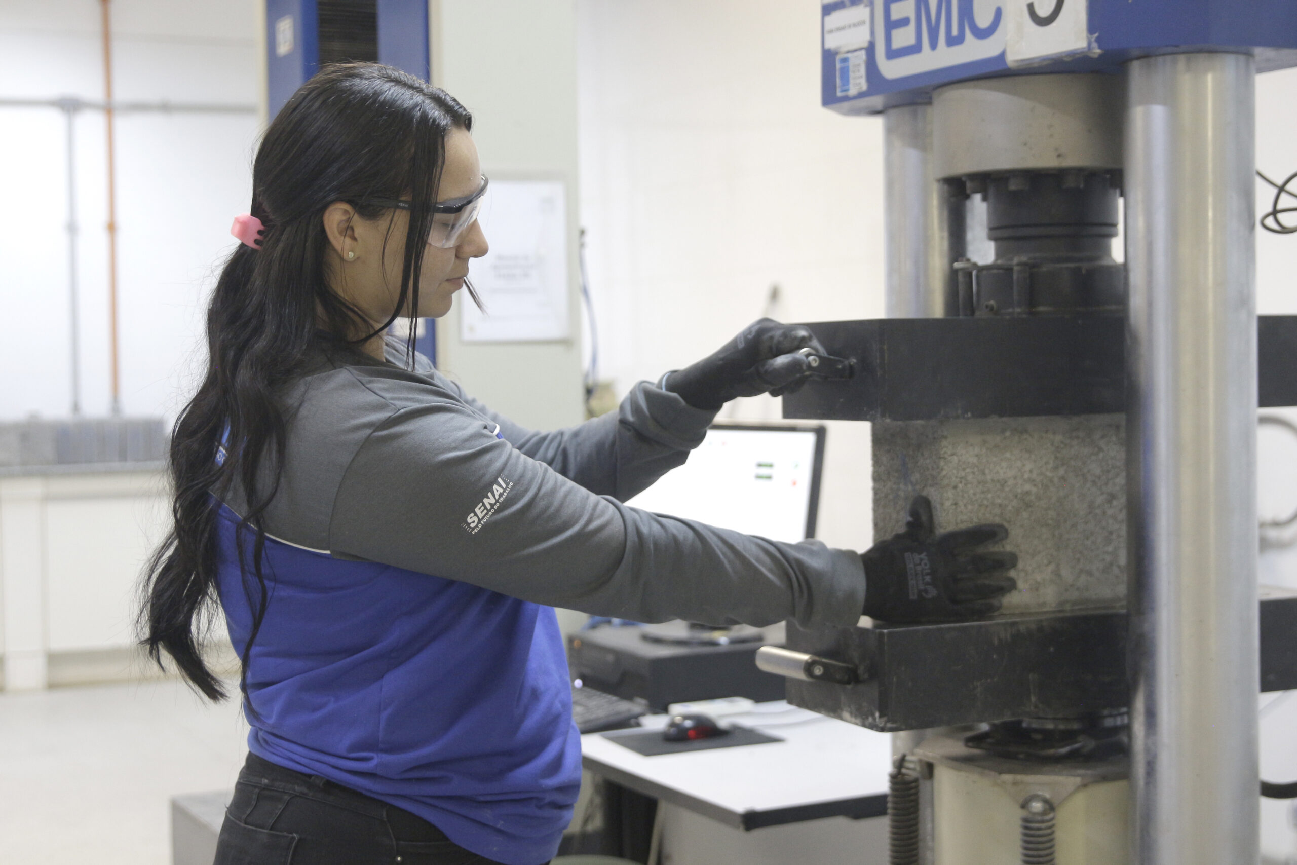 senai victorhugopessoa laboratório de metrologia do instituto senai de tecnologia em construção civil do df (istcc df), localizado no senai taguatinga2