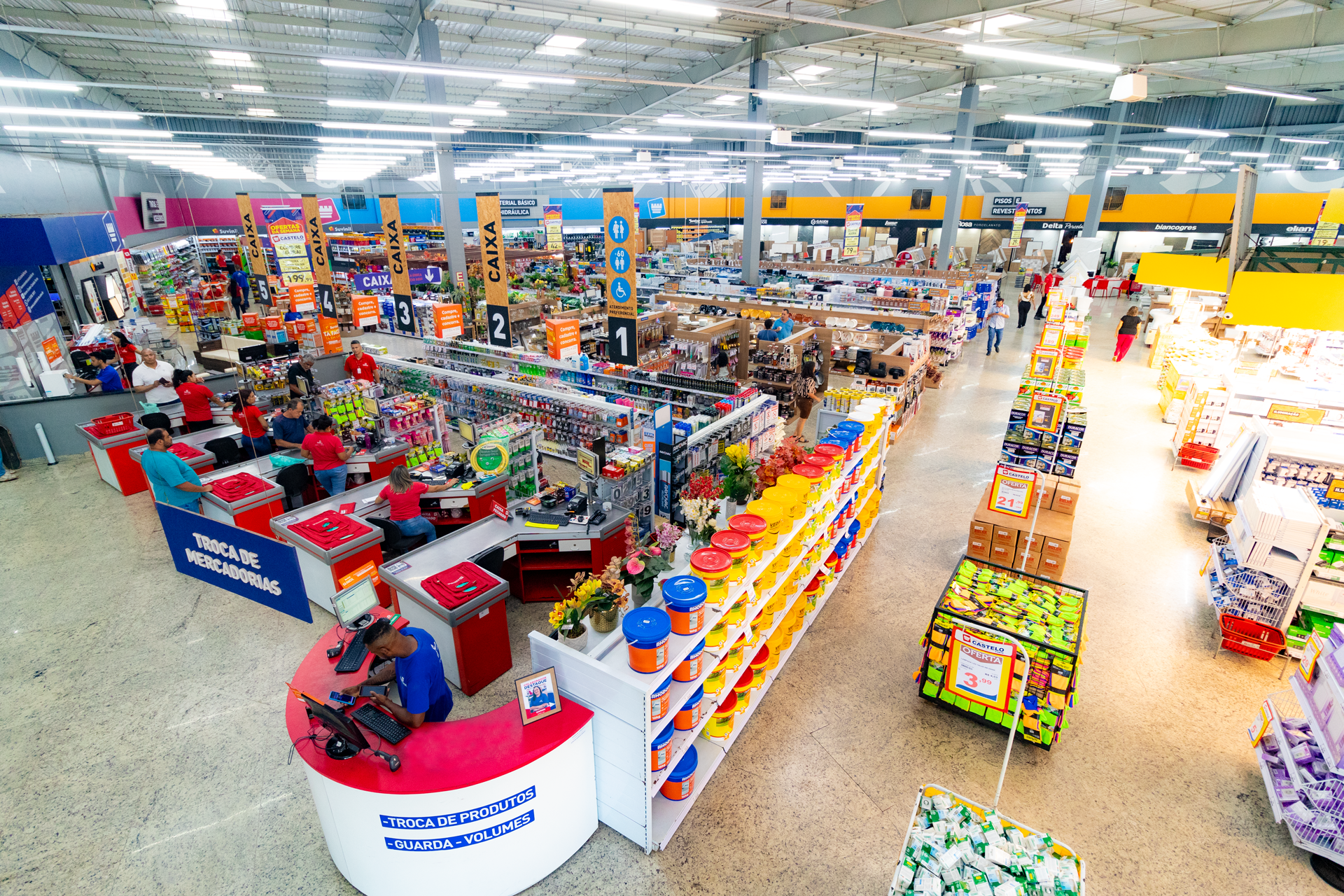 home center castelo forte samambaia interno