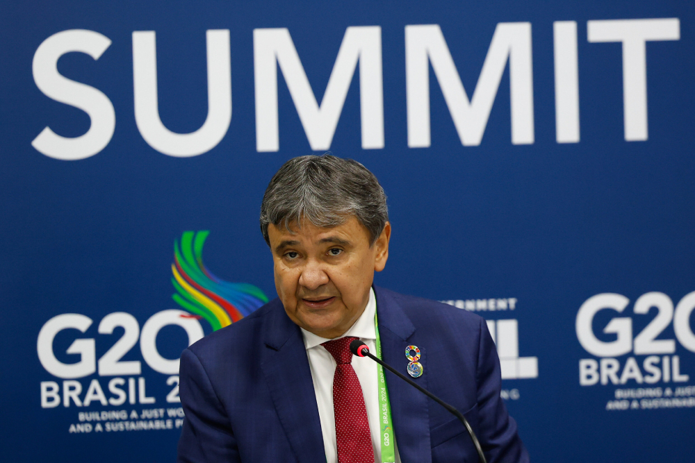 ministro wellington dias fala sobre aliança global contra a fome e a pobreza