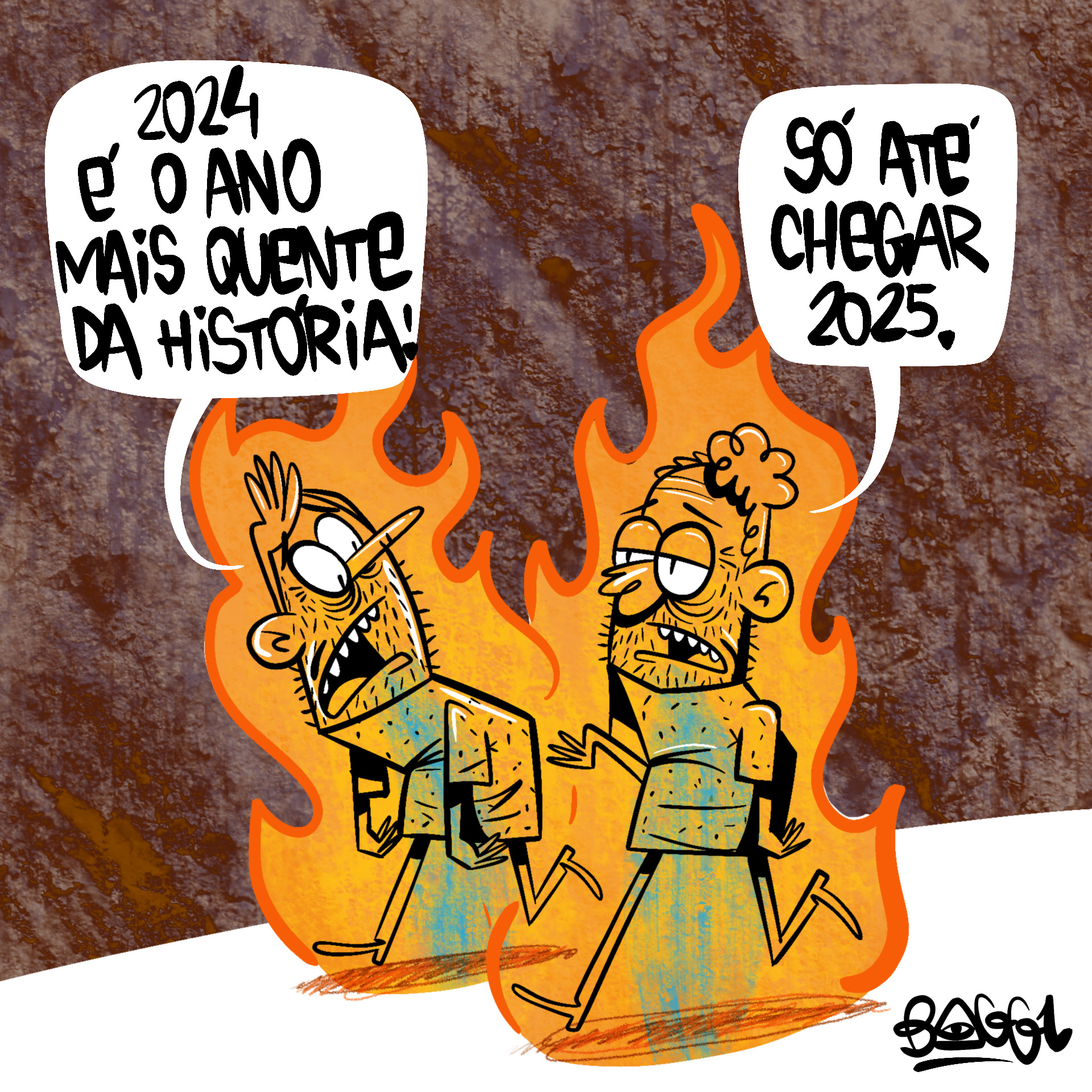charge ano mais quente