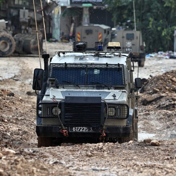 palestinian israel conflict raid