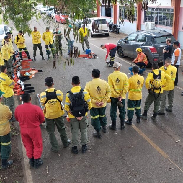 curso de operação de motosserras do cbmdf