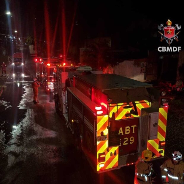 bombeiros incendio