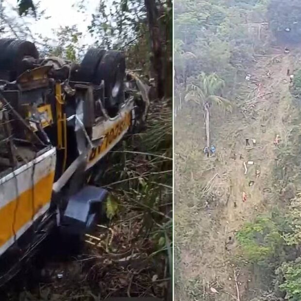 acidente ônibus