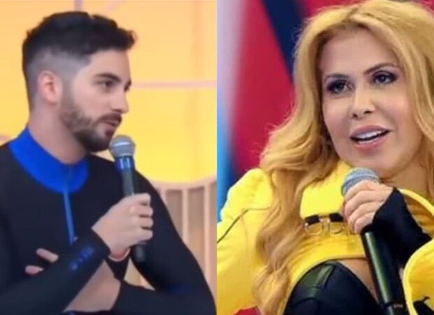 joelma recebe cantada de fa widelg