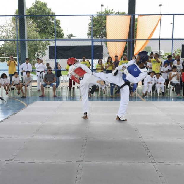 novos materiais esportivos para artes marciais vão beneficiar mais de 5 mil crianças e adolescentes